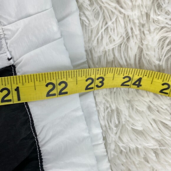 Nike Black White Y2K Full Zip Long Sleeve Windbreaker Size Large - Picture 9 of 9